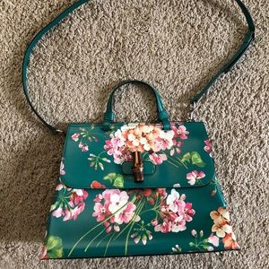 STUNNER!!! Shanghai Blooms Bamboo Daily Bag